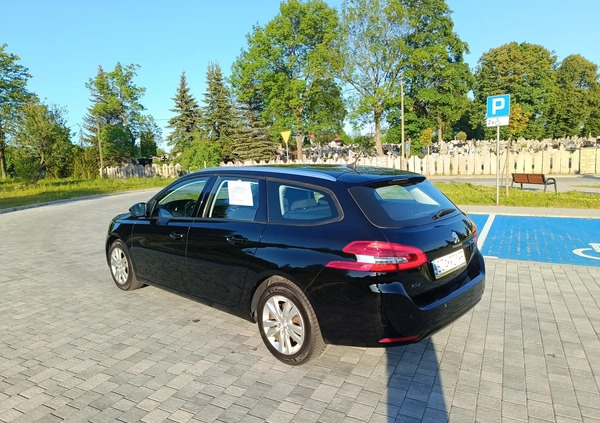 Peugeot 308 cena 49499 przebieg: 150000, rok produkcji 2019 z Głuszyca małe 781